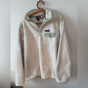 Patagonia Tropical/Palm Leaf RARE Synchilla Fleece Size Large